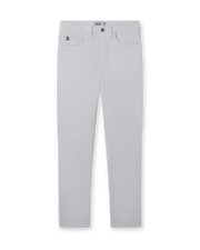 Hero Pant in silver, front flay lay view
