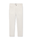 Hero Pant in stone, front flay lay view