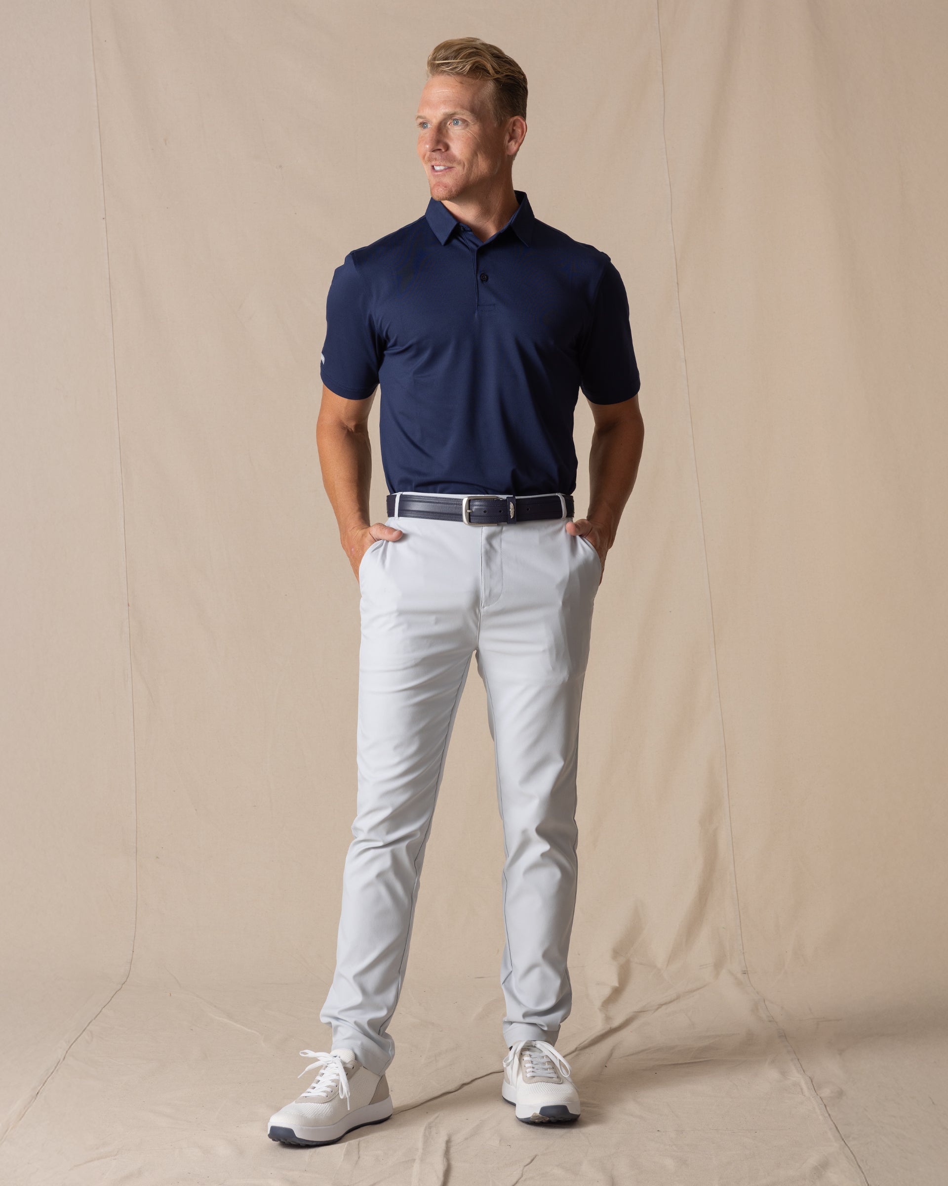 Maverick Twill Pant - Silver
