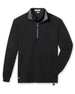 Men’s Optic Quarter Zip in black, front view