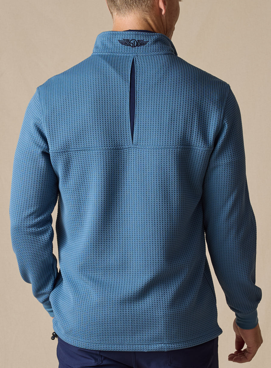 Optic Quarter Zip - Petrol
