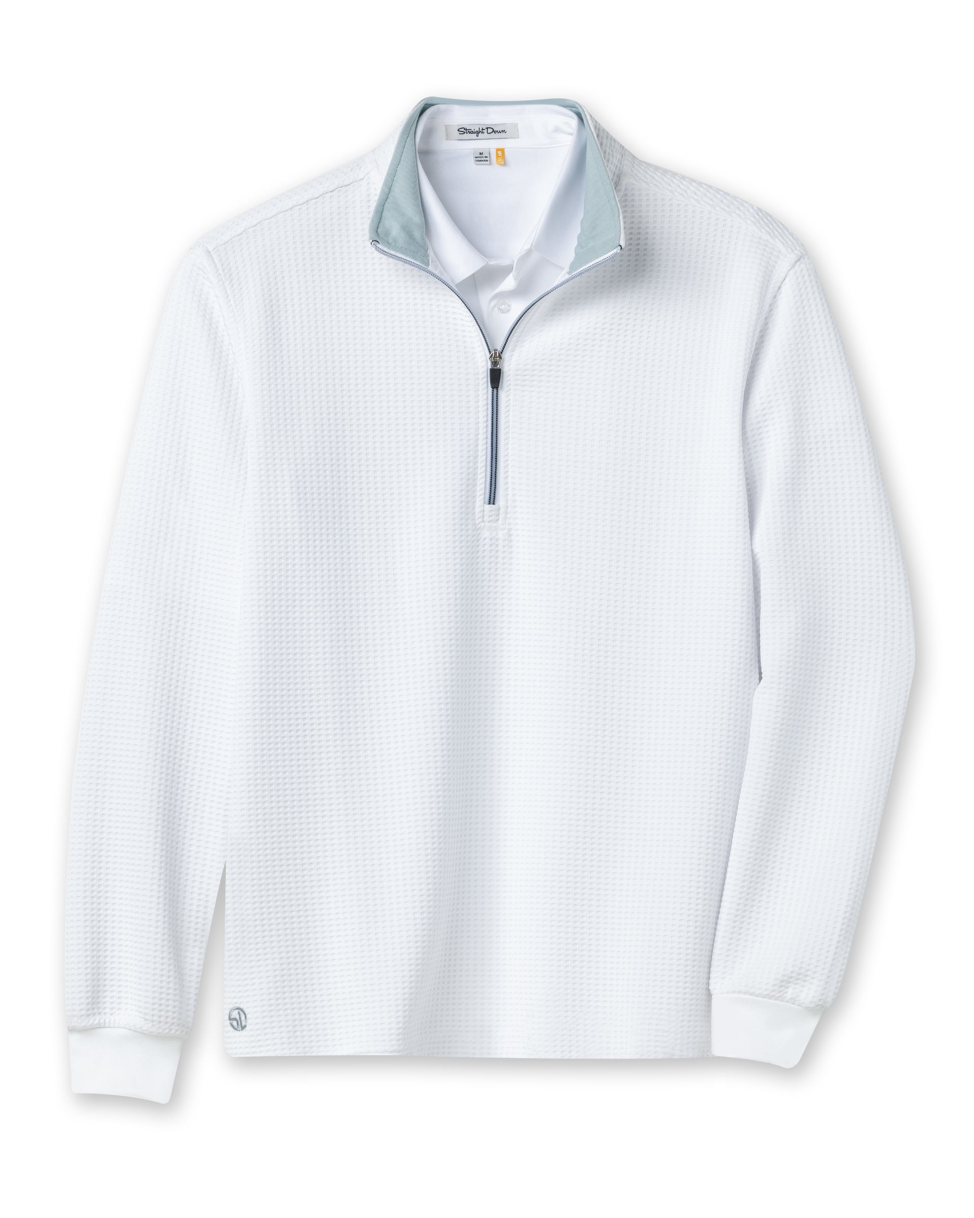 Optic Quarter Zip - White
