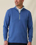 Men’s Optic Quarter-Zip in moonlight blue, on-model front view