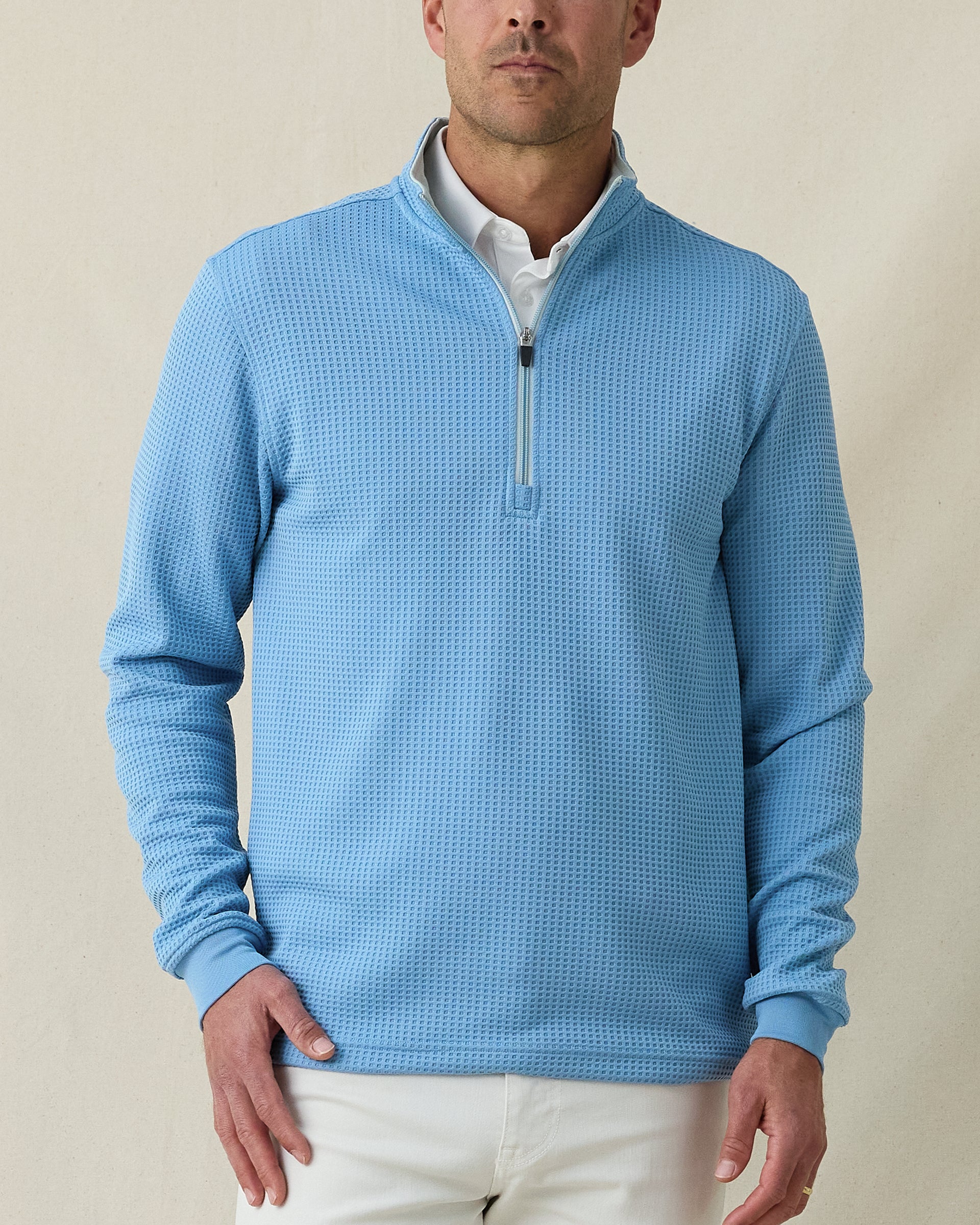Optic Quarter Zip - Coastal
