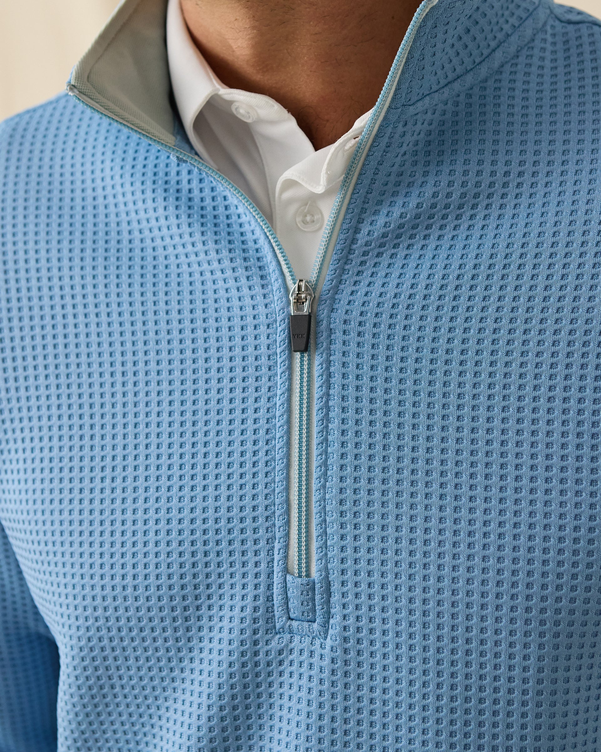 Optic Quarter Zip - Coastal
