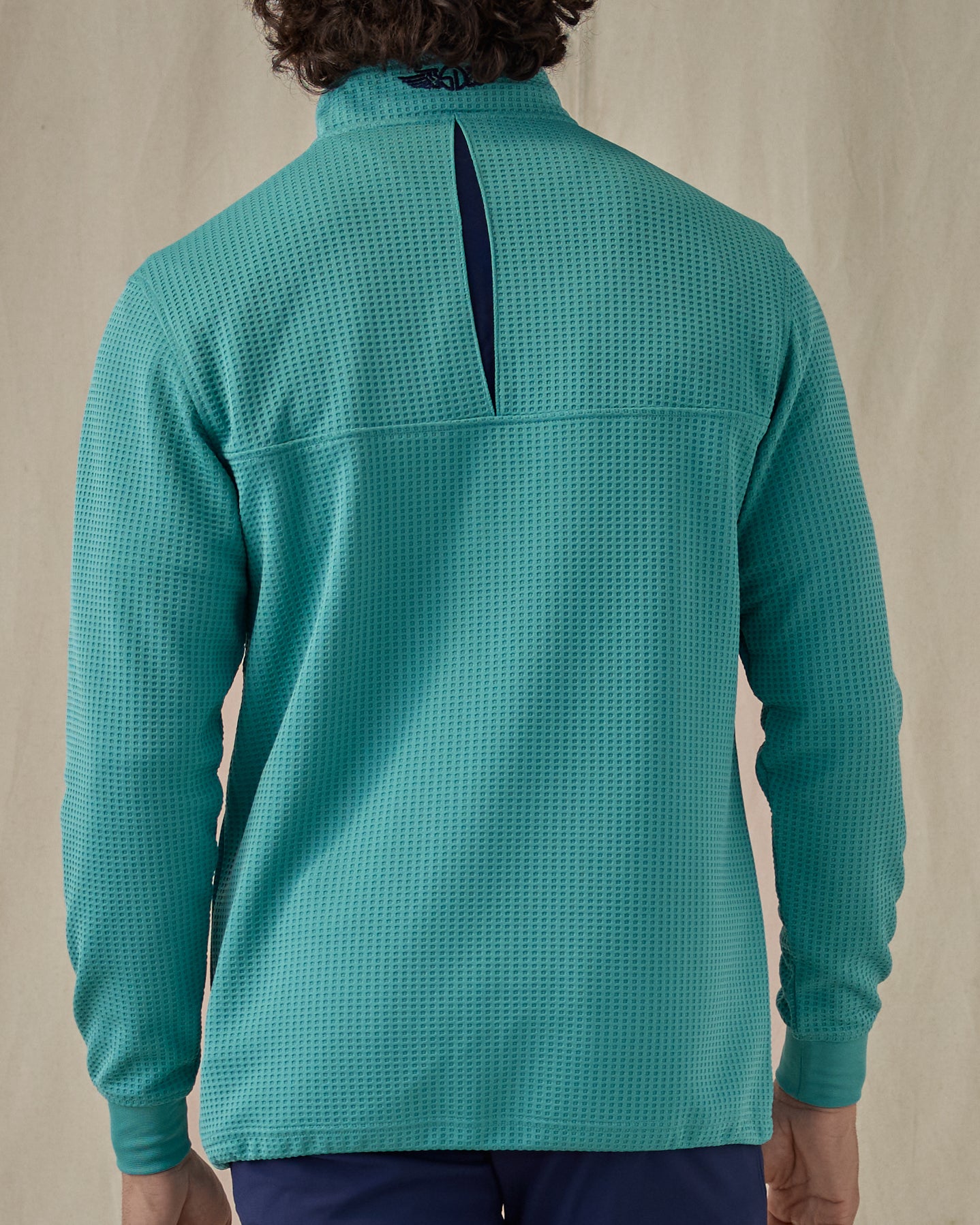 Optic Quarter Zip - Sea Green
