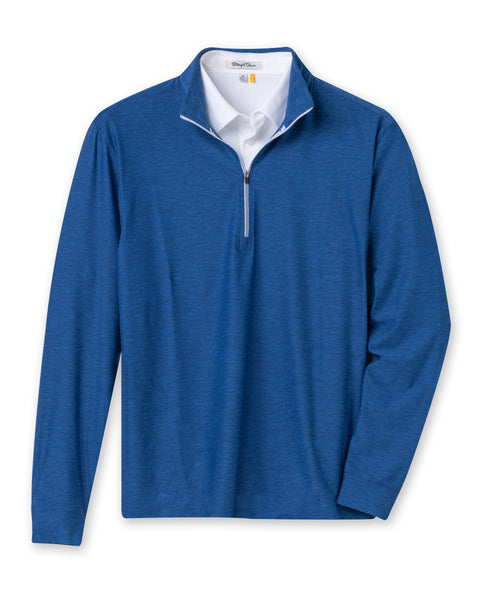 ブルースリー、ロングストリート Crusher Quarter Zip - Indigo