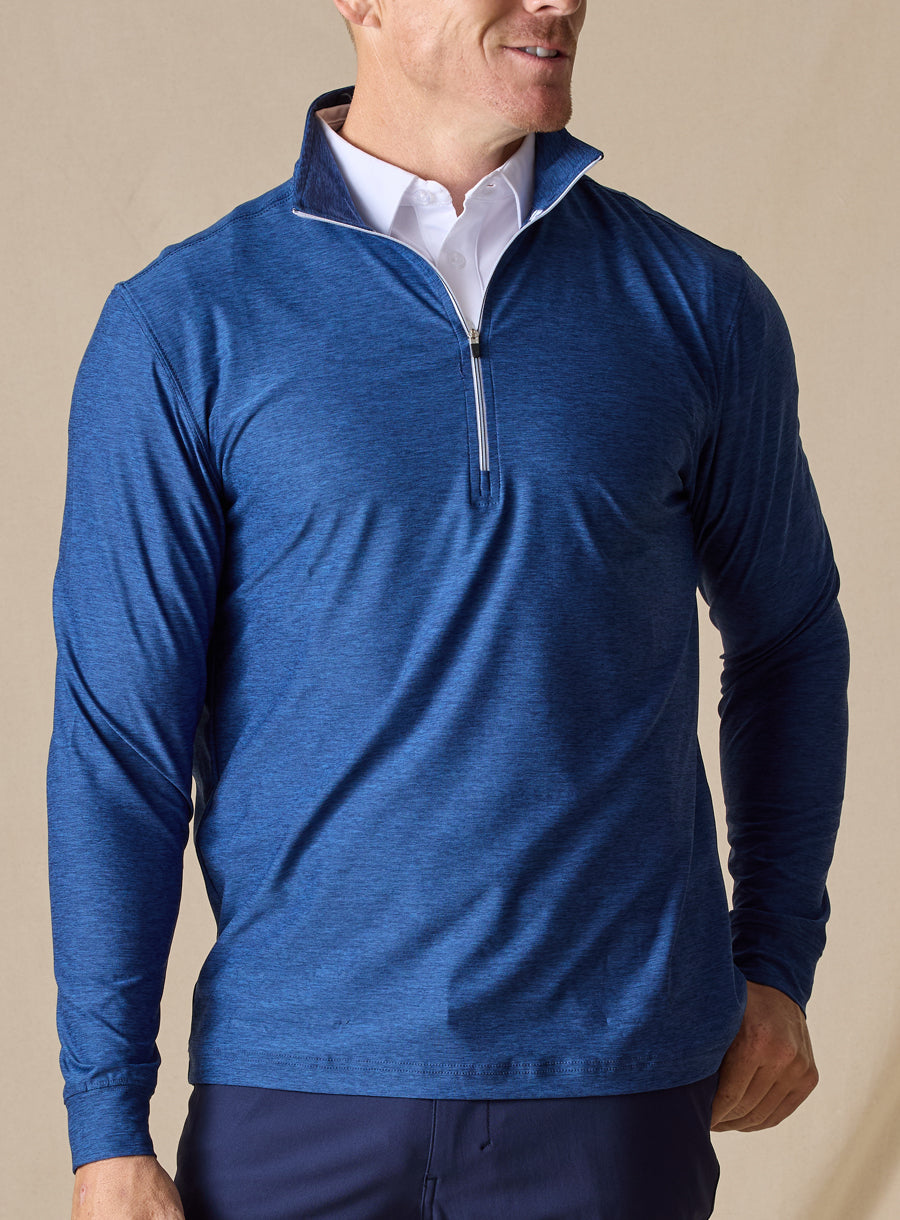 Crusher Quarter Zip - Indigo
