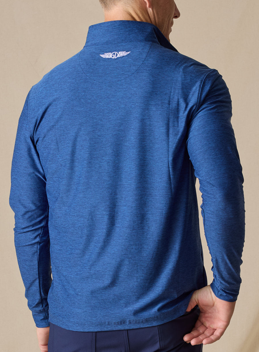 Crusher Quarter Zip - Indigo
