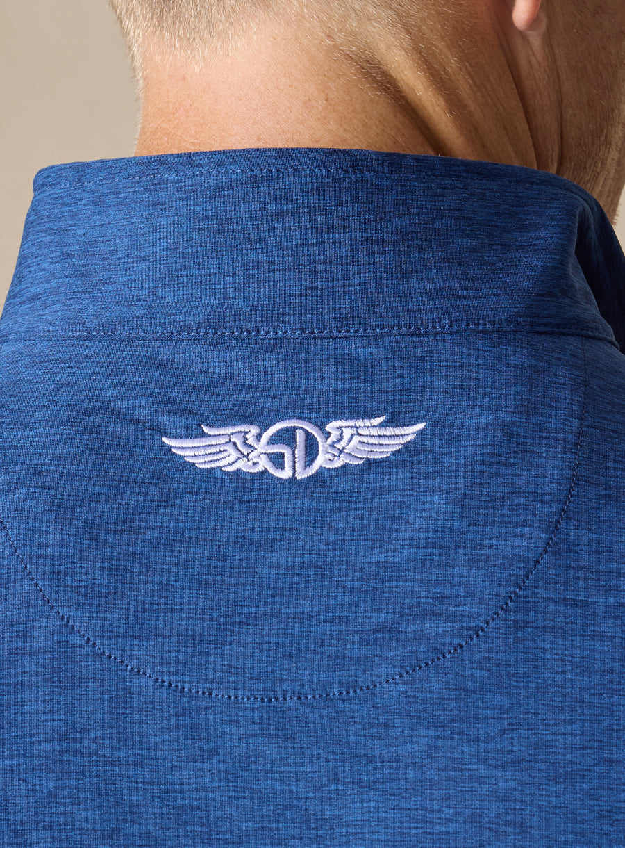 Crusher Quarter Zip - Indigo
