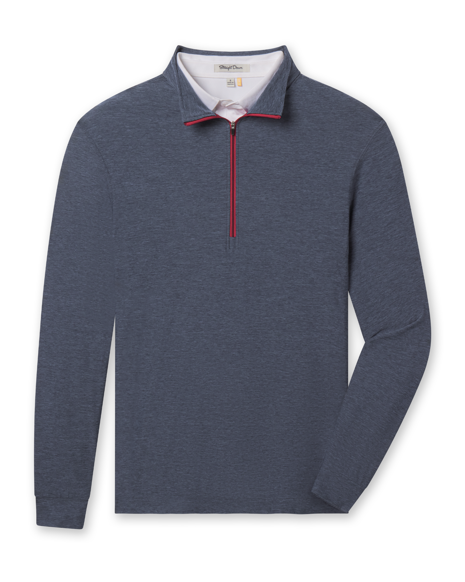 Crusher Quarter Zip - New Indigo | Straight Down Crusher Quarter Zip - New Indigo | Straight Down