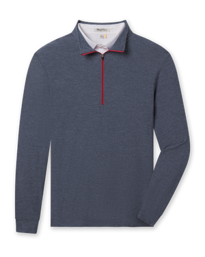 Crusher Quarter Zip - New Indigo | Straight Down
