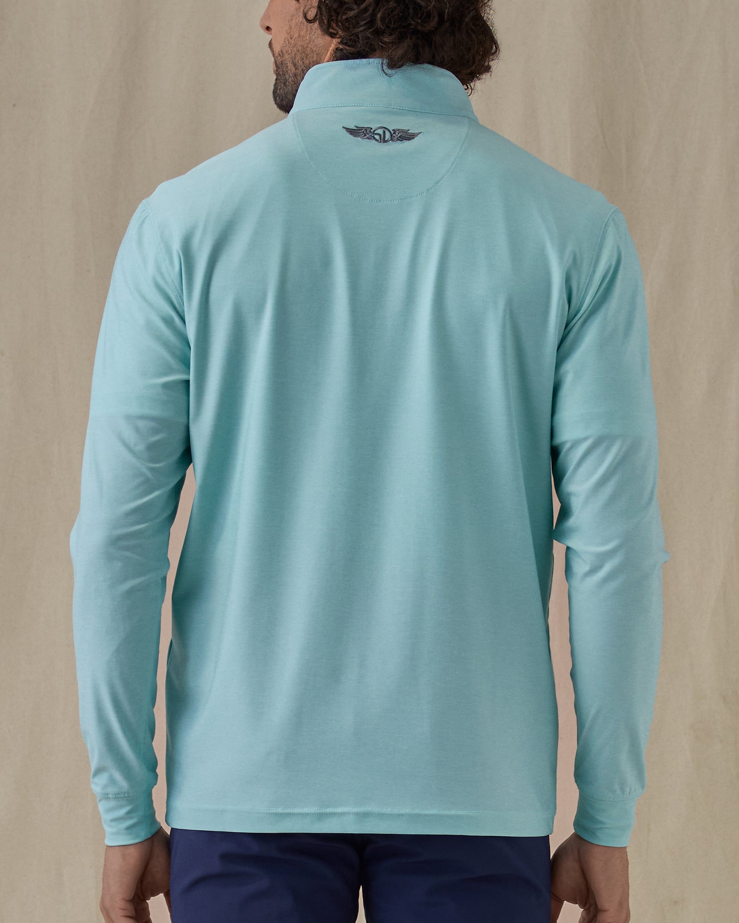 Crusher Quarter Zip - Green Stone
