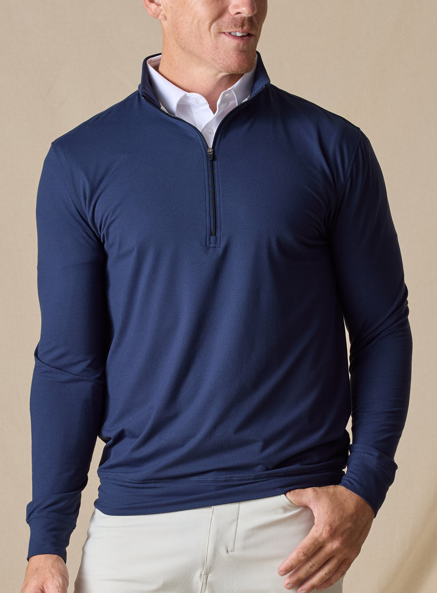 Ballard Quarter Zip - Indigo
