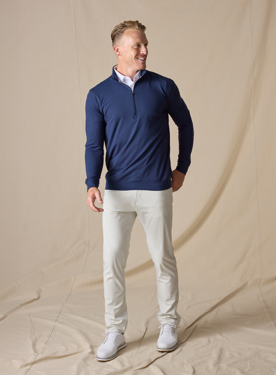 Ballard Quarter Zip - Indigo
