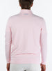 
Men's Ballard Quarter Zip Pullover with Soft Pink Base, back model view