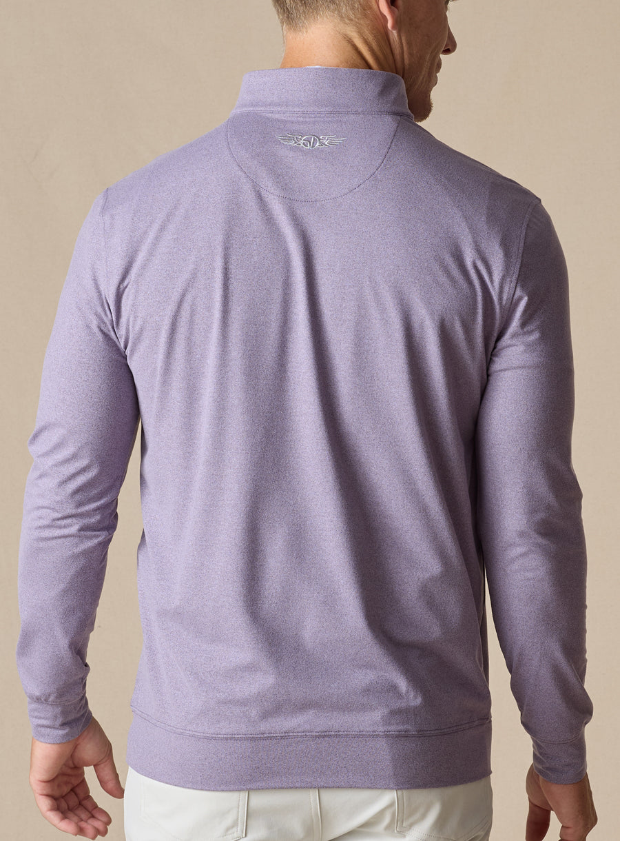 Ballard Quarter Zip - Raisin
