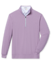 Ballard Quarter-Zip in mulberry, front product view with clean minimalist design