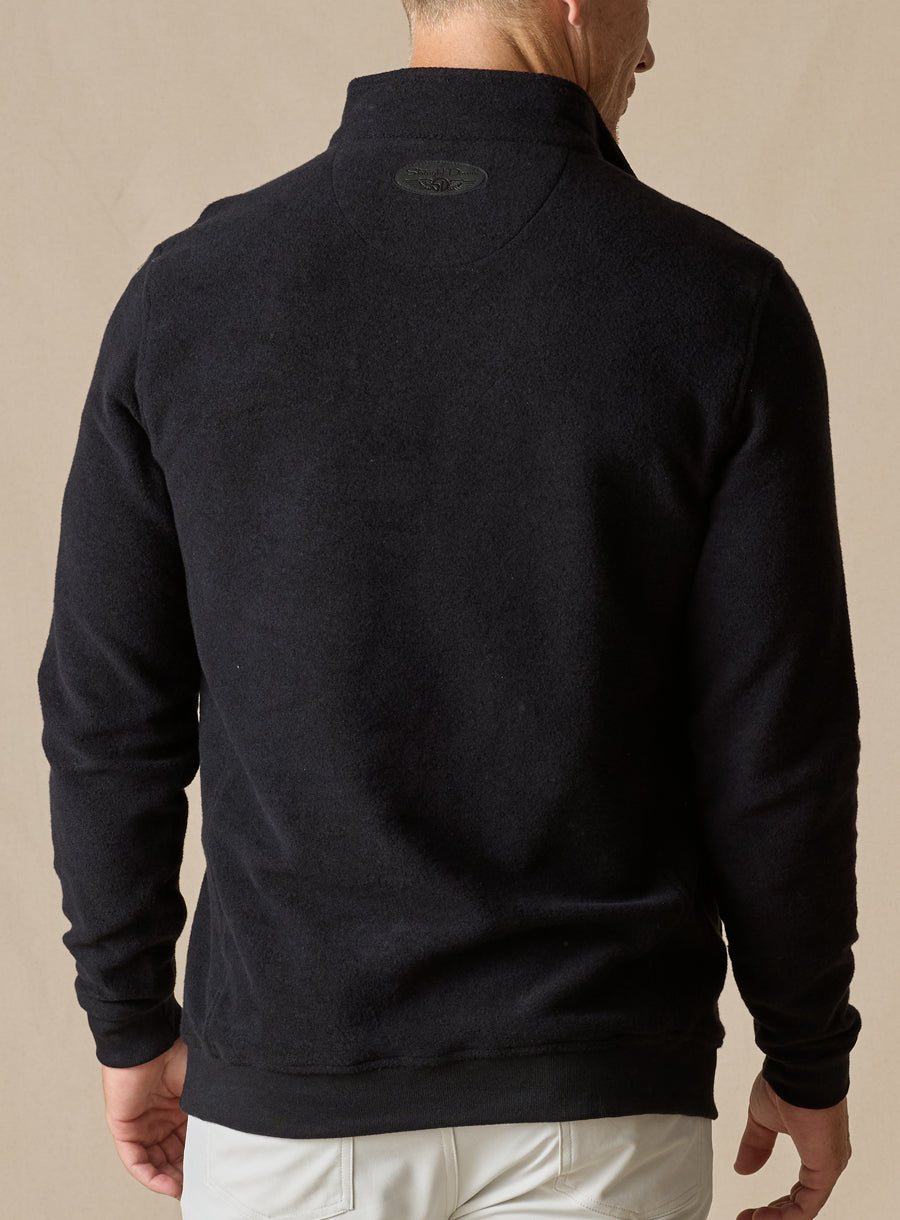 Major Quarter Zip - Black
