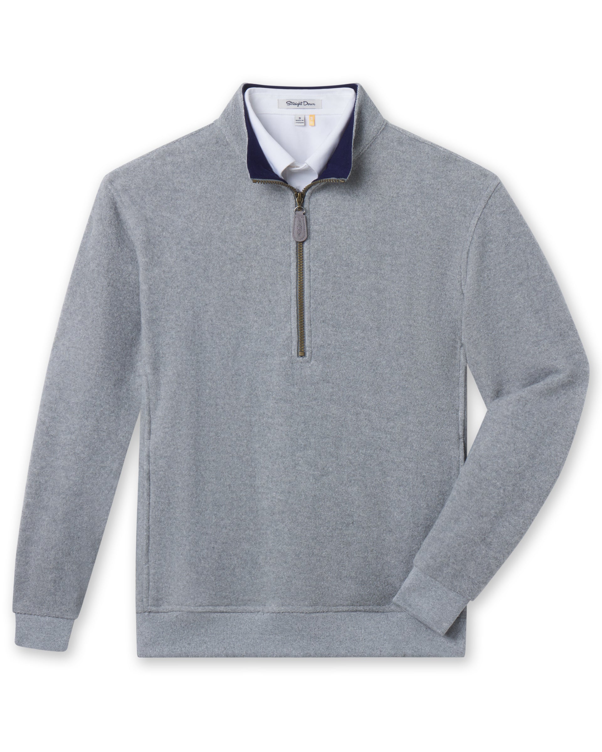 Major Quarter Zip - Heather
