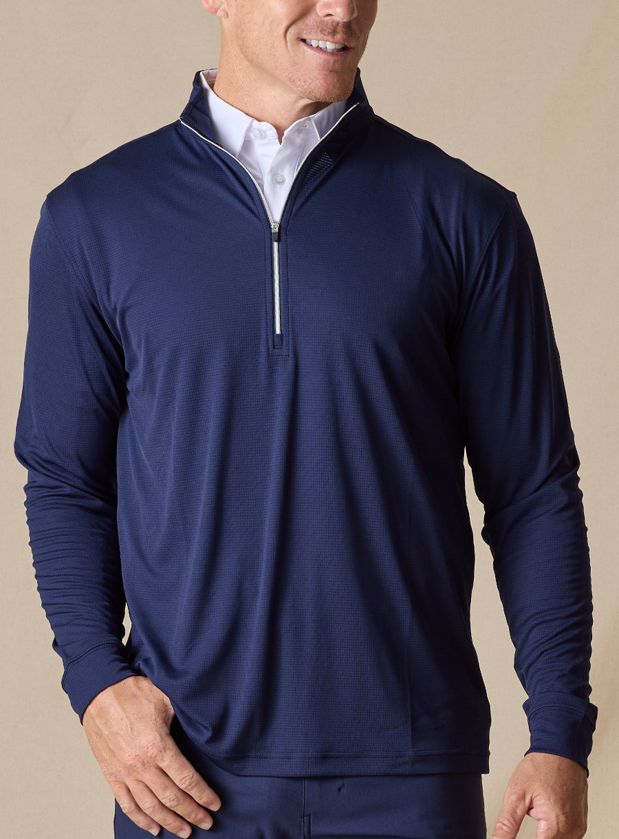 Aerolight Quarter Zip - New Indigo
