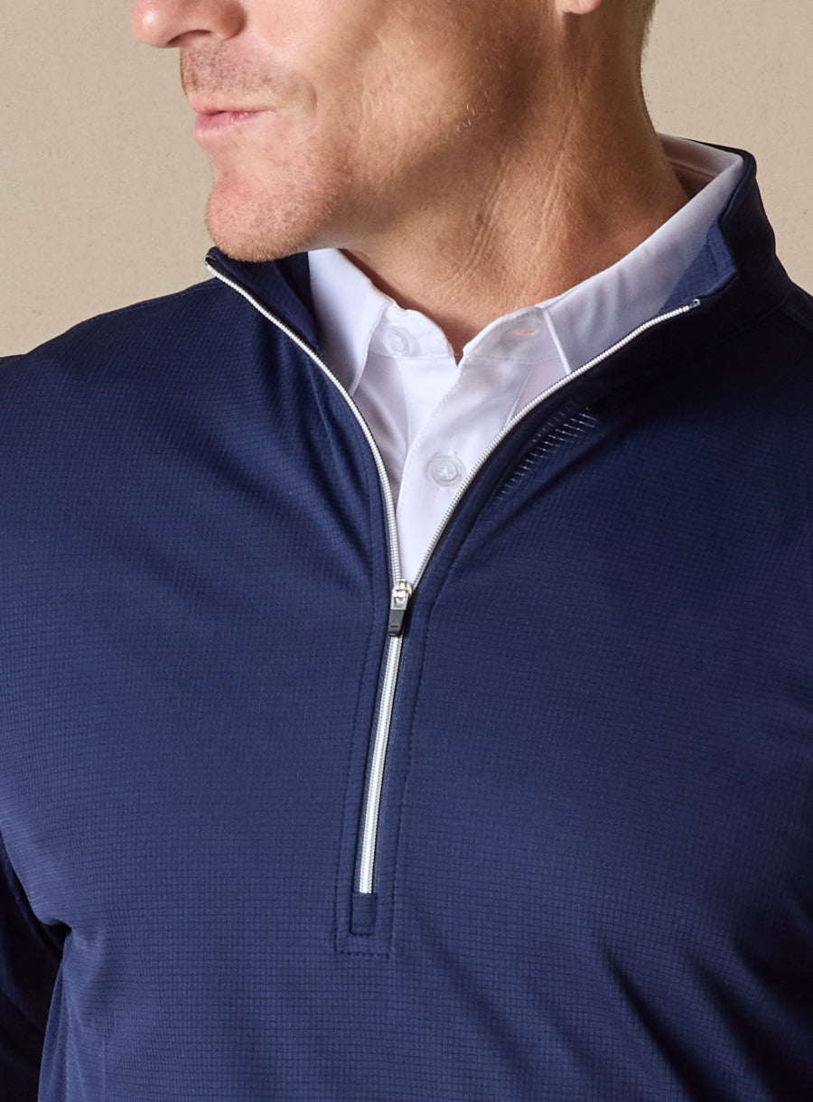 Aerolight Quarter Zip - New Indigo
