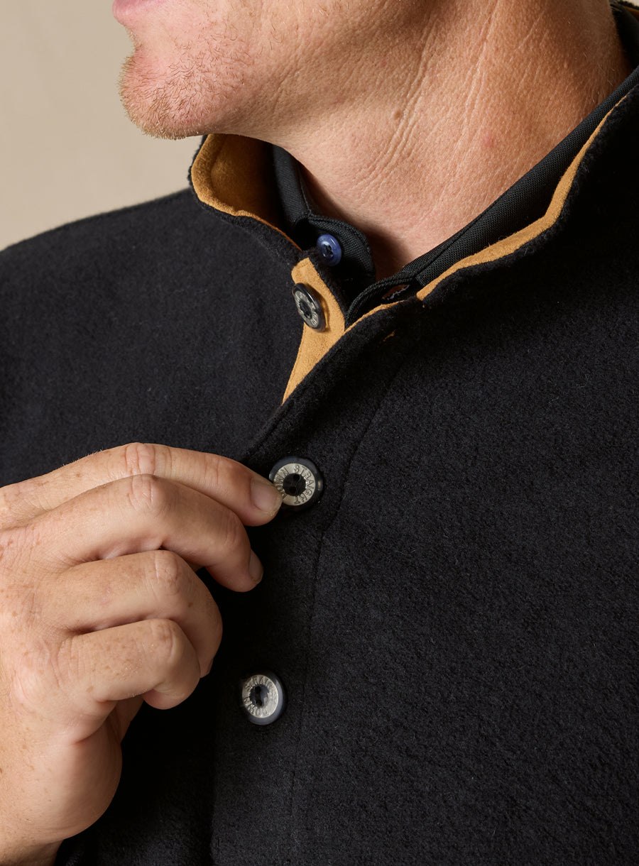 Foothill V2 Placket - Black
