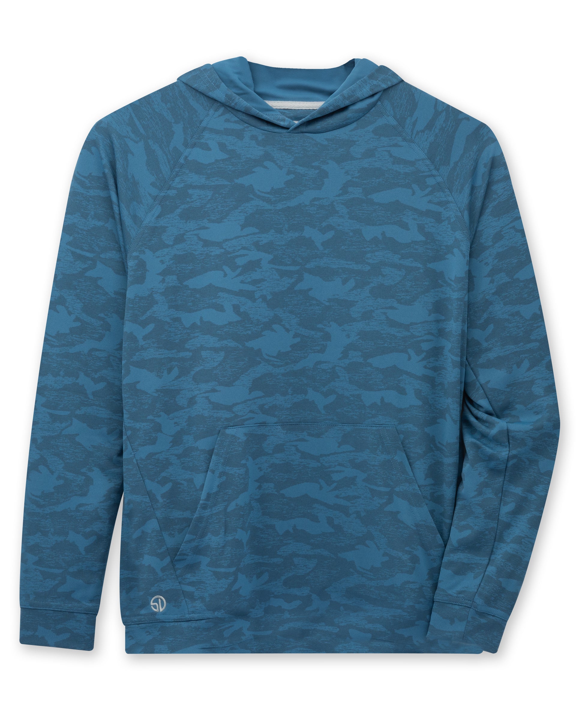 MacKenzie Hoodie - Camo Petrol
