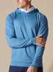 MacKenzie Hoodie in Petrol Blue, front model view