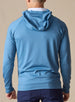 MacKenzie Hoodie in Petrol Blue, back view