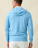 MacKenzie Hoodie in Coastal Blue, back model view
