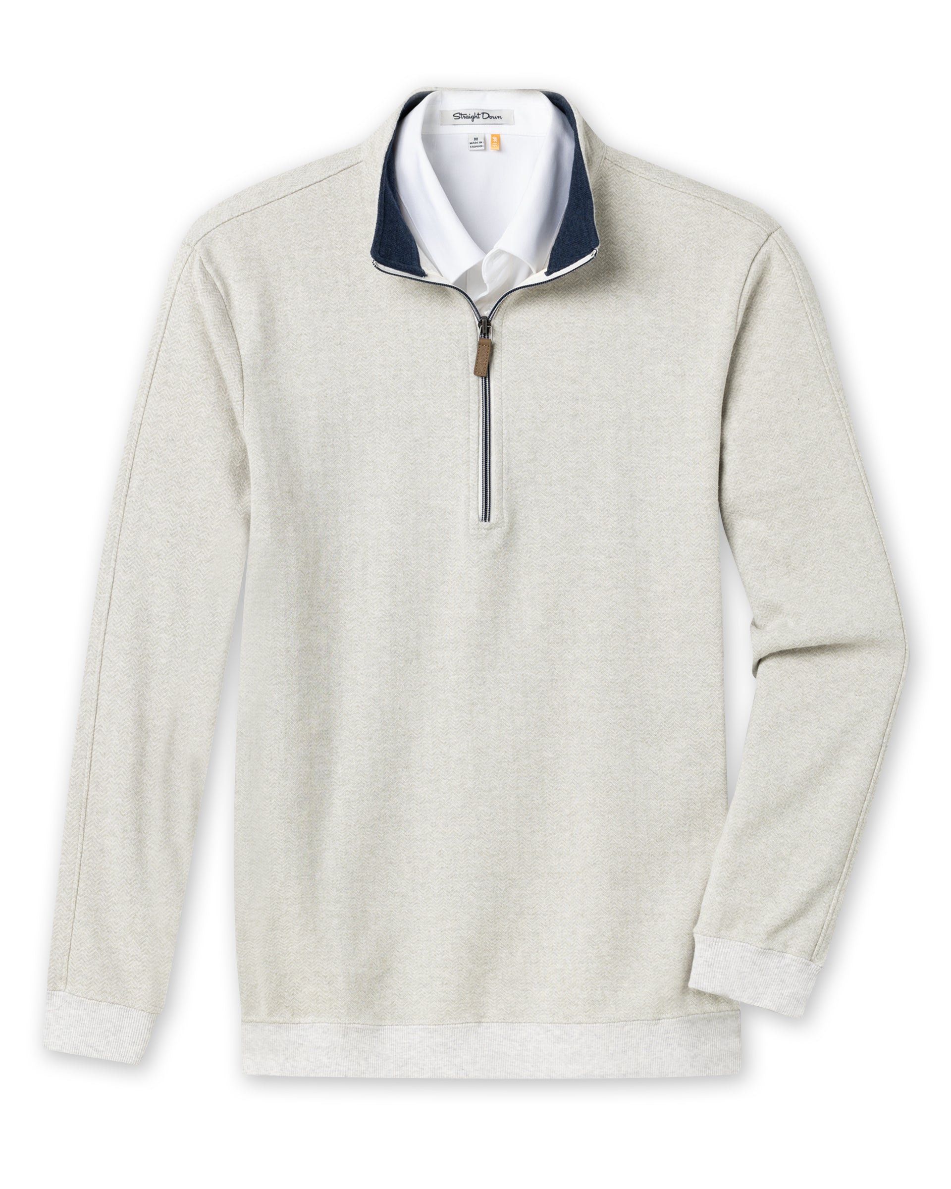 Harrison Quarter Zip - Heron
