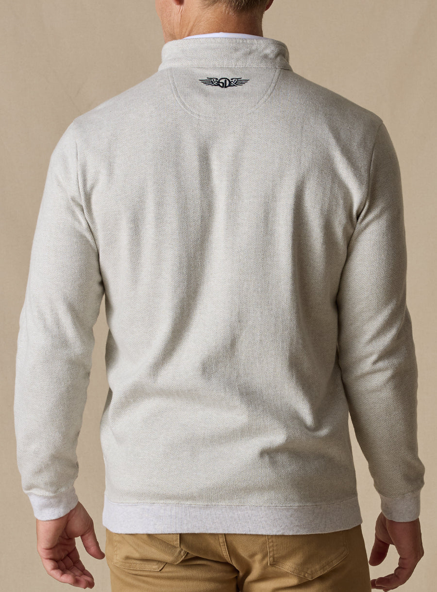 Harrison Quarter Zip - Heron
