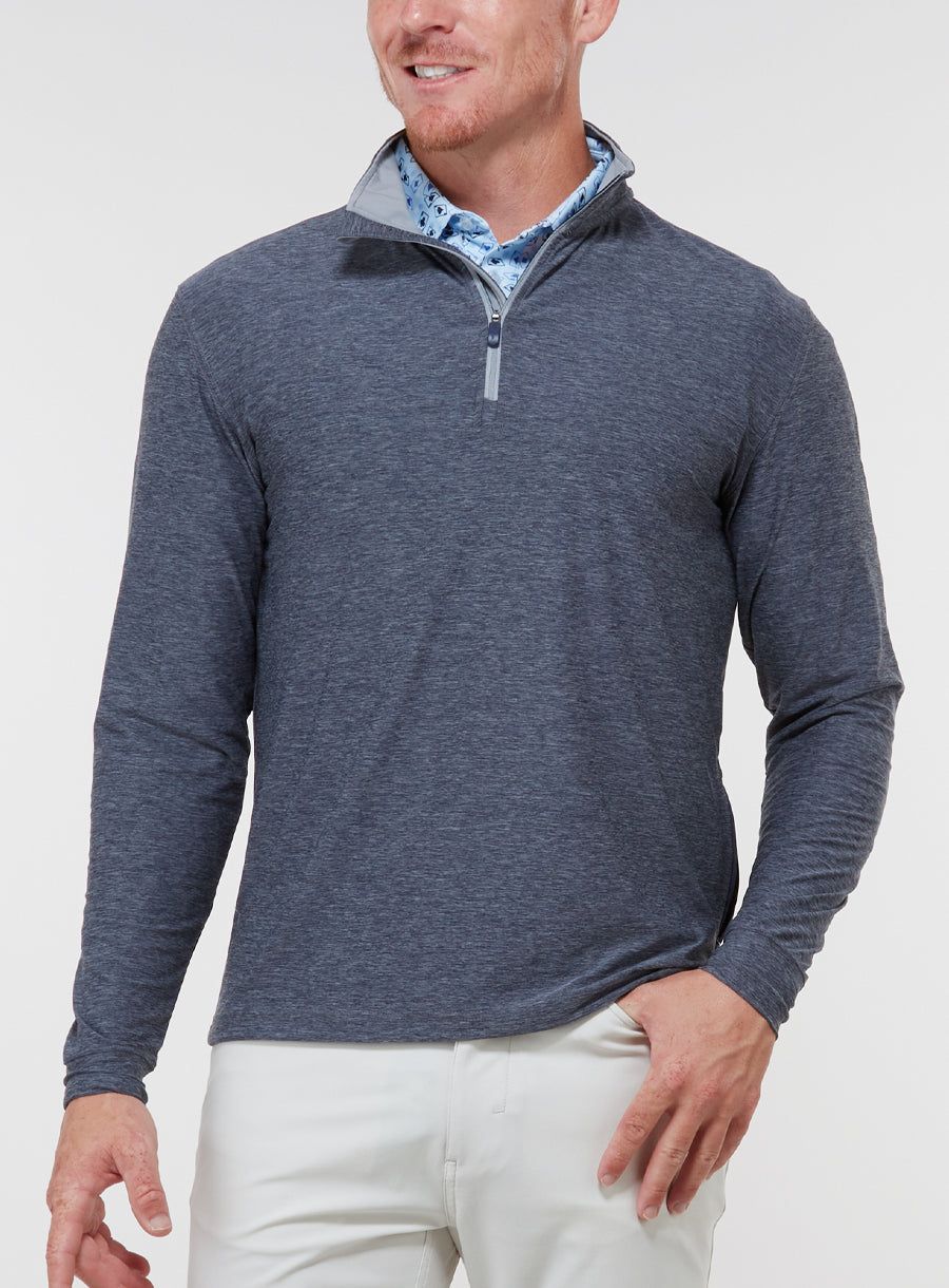 Oceanside Quarter Zip - New Indigo
