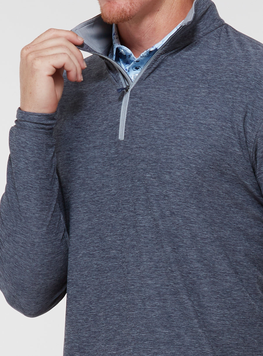 Oceanside Quarter Zip - New Indigo
