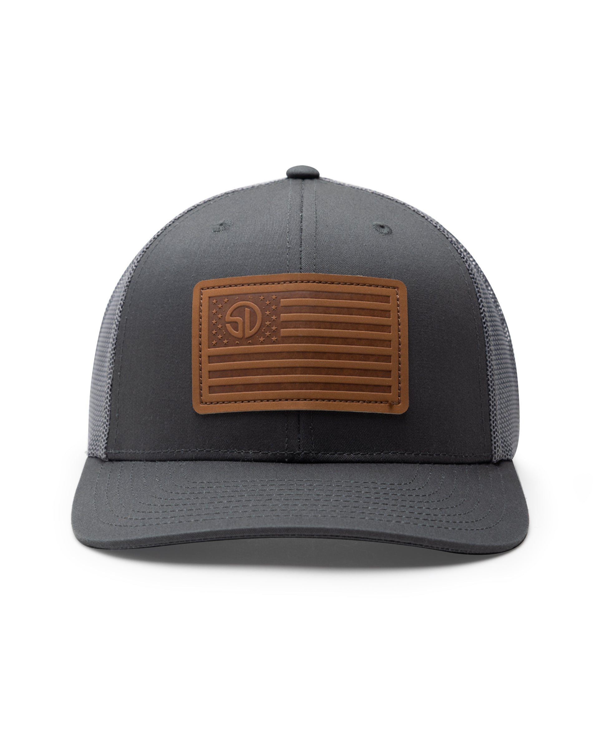 SD Flag Hat - Charcoal

