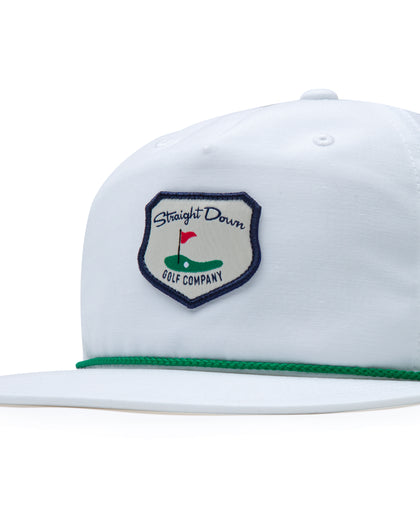 Hogan Retro Rope Hat - White