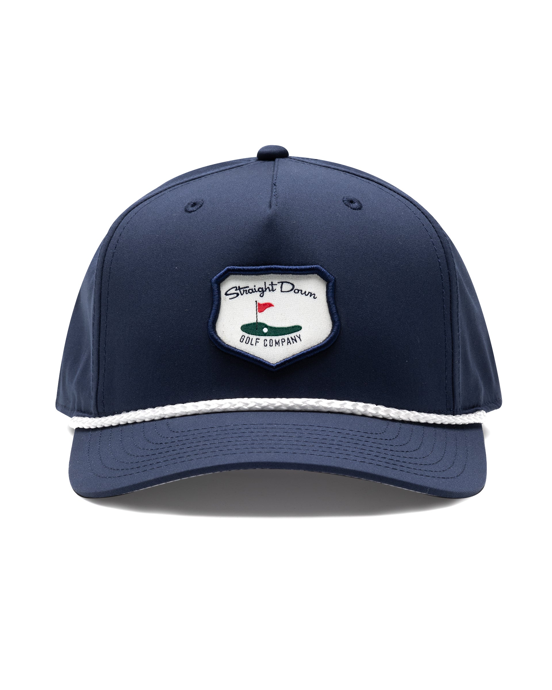 Hogan Retro Rope Hat Curved Bill - New Indigo
