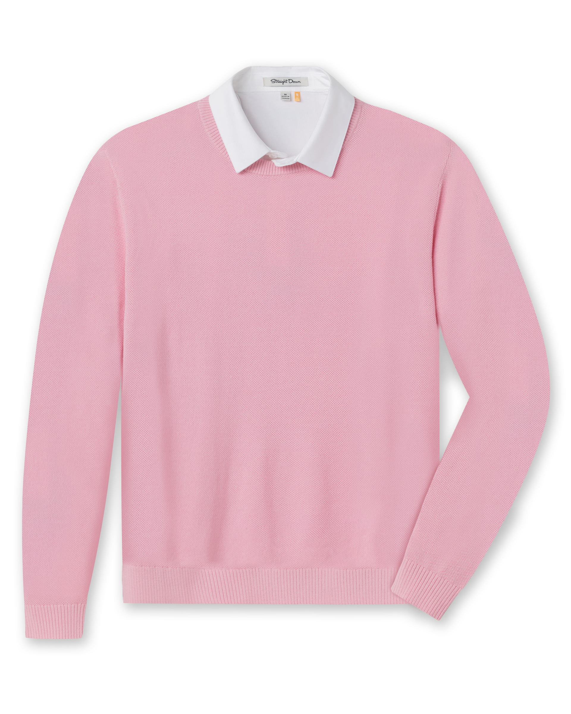 Links Crewneck Sweater - Pink Lemonade