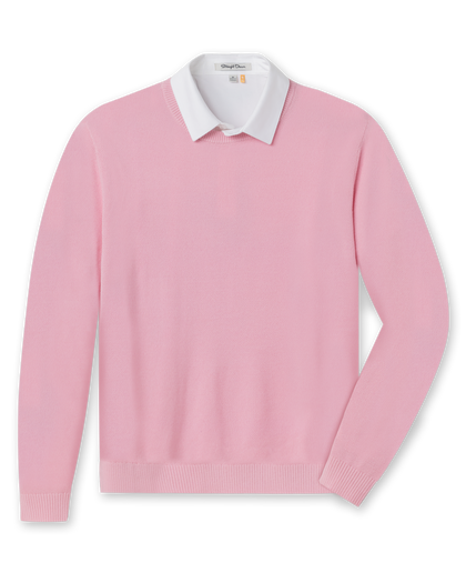 Links Crewneck Sweater - Pink Lemonade