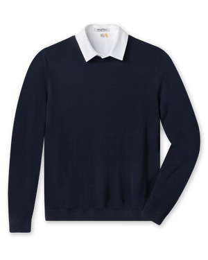 Links Crewneck Sweater - New Indigo | Straight Down