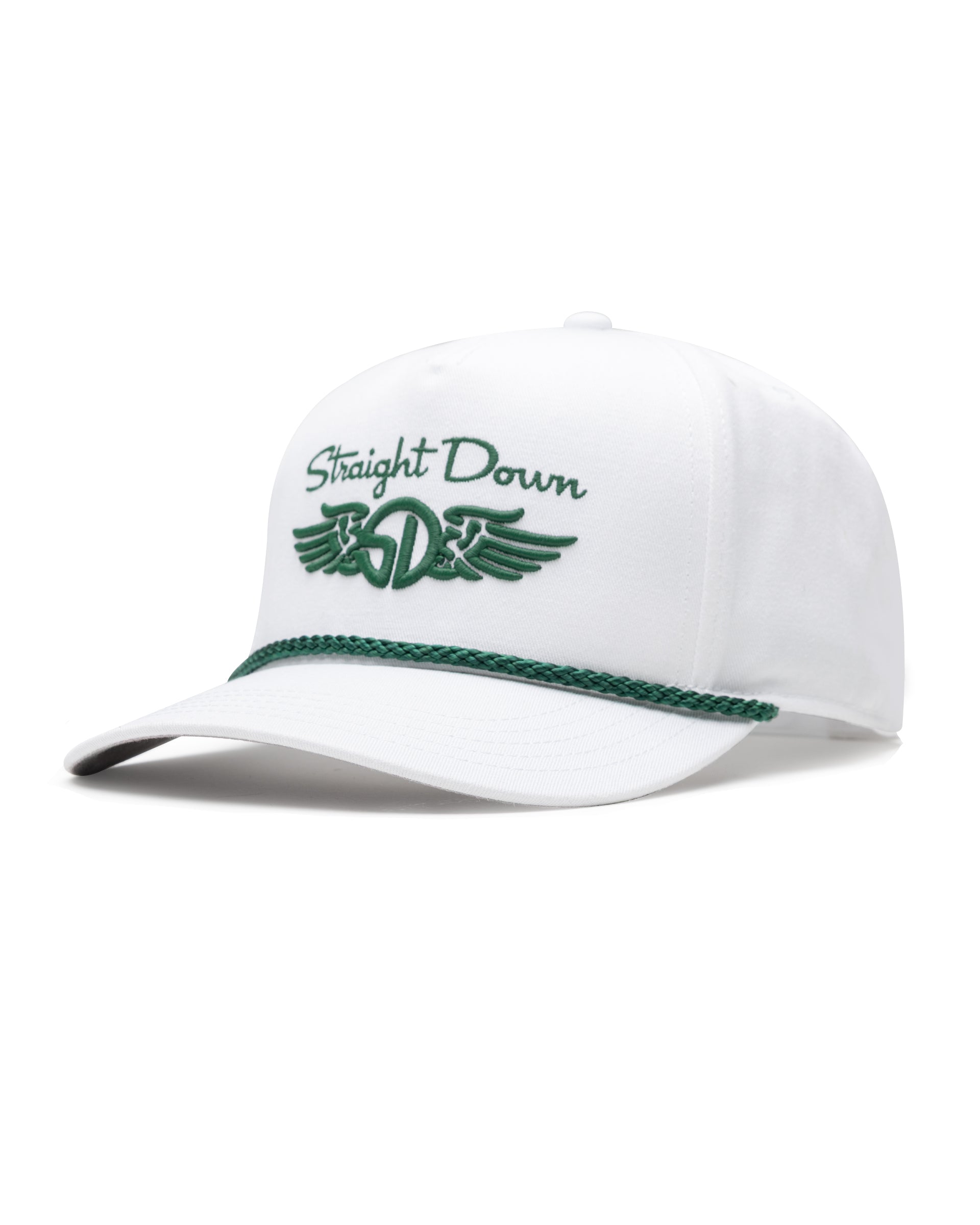 Wings Rope Hat - White Verde
