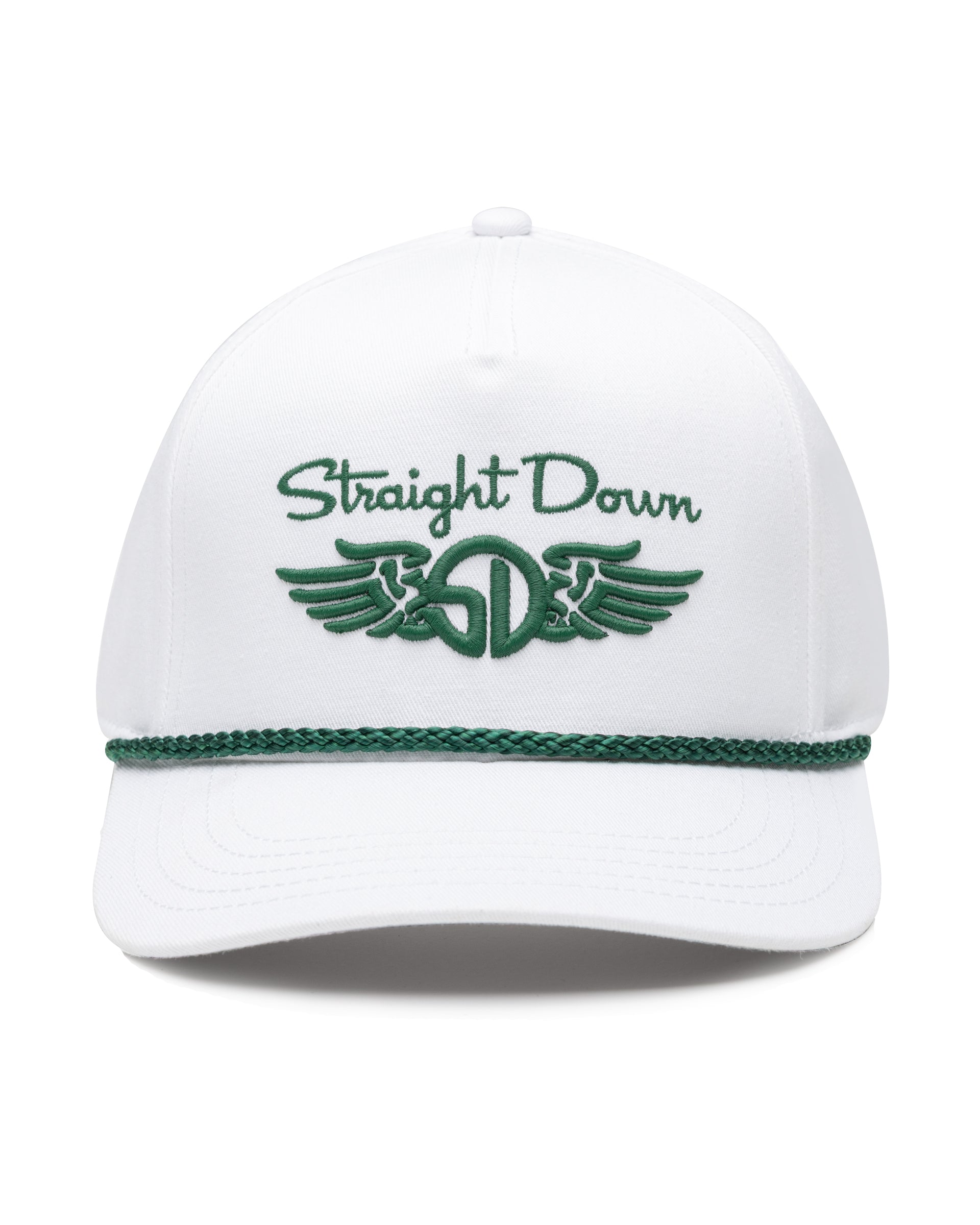 Wings Rope Hat - White Verde
