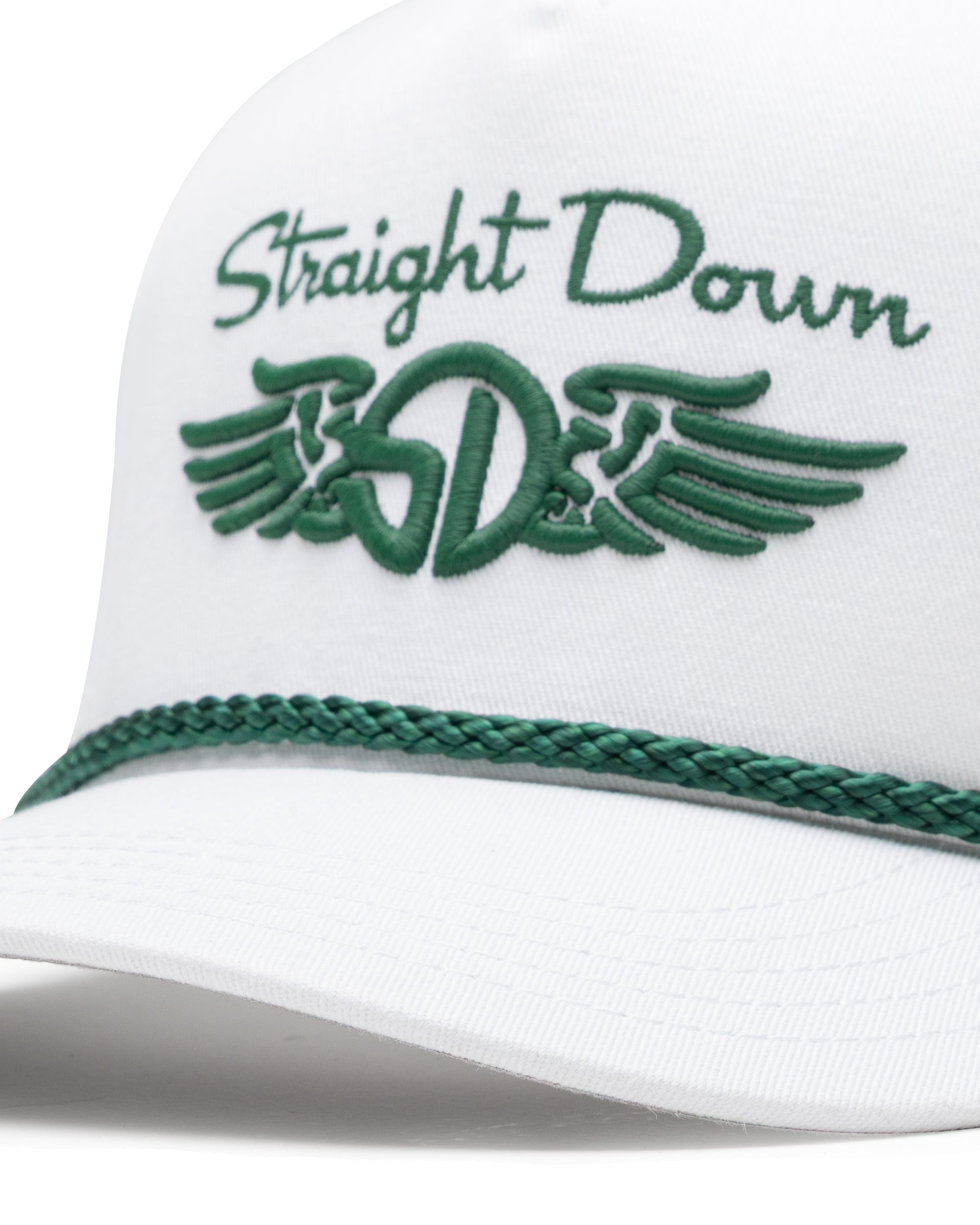 Wings Rope Hat - White Verde
