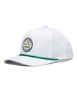 Pin High Rope Hat - White Kelly