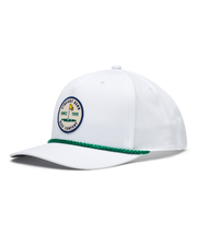 Pin High Rope Hat - White Kelly