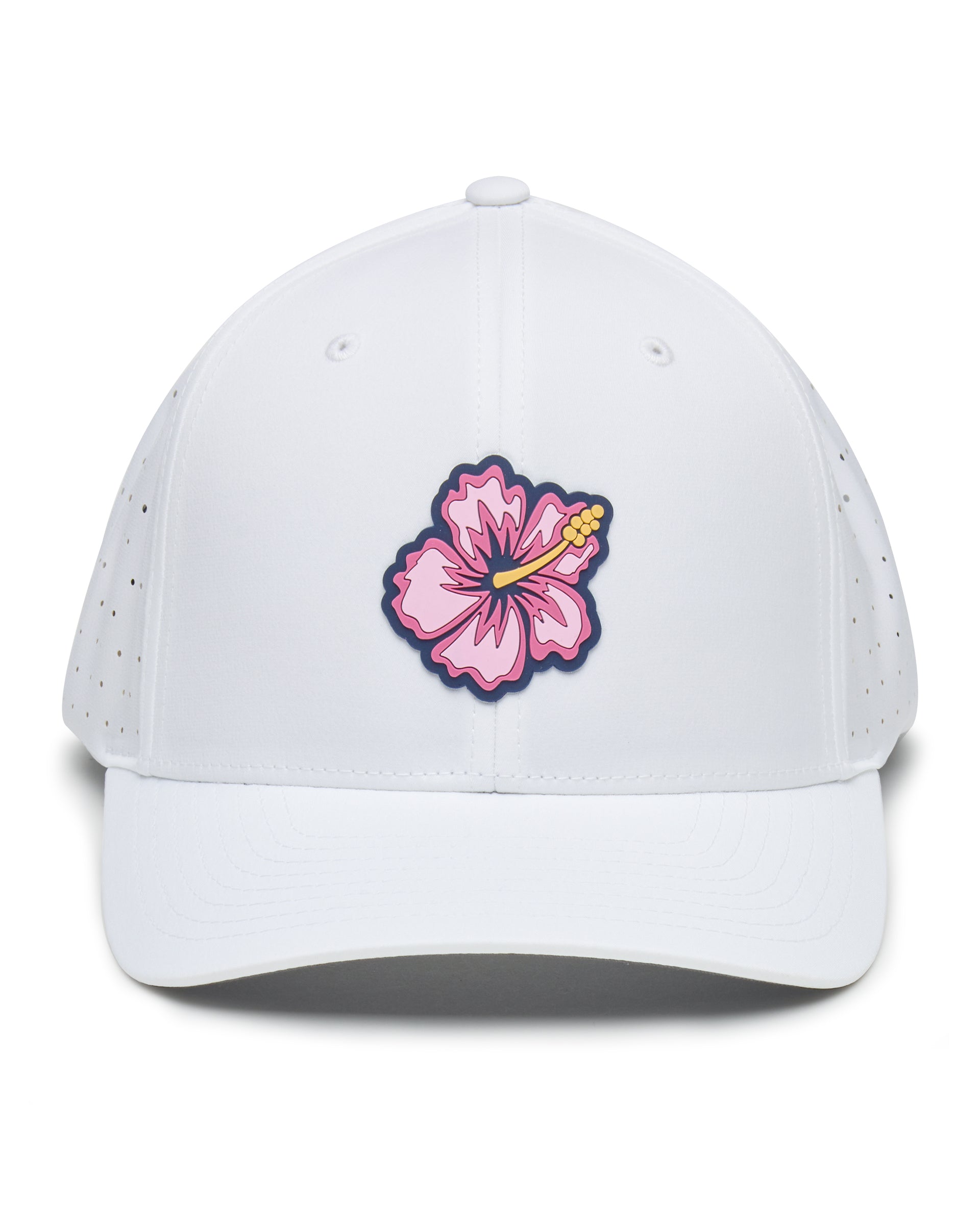 Hibiscus Hat - White
