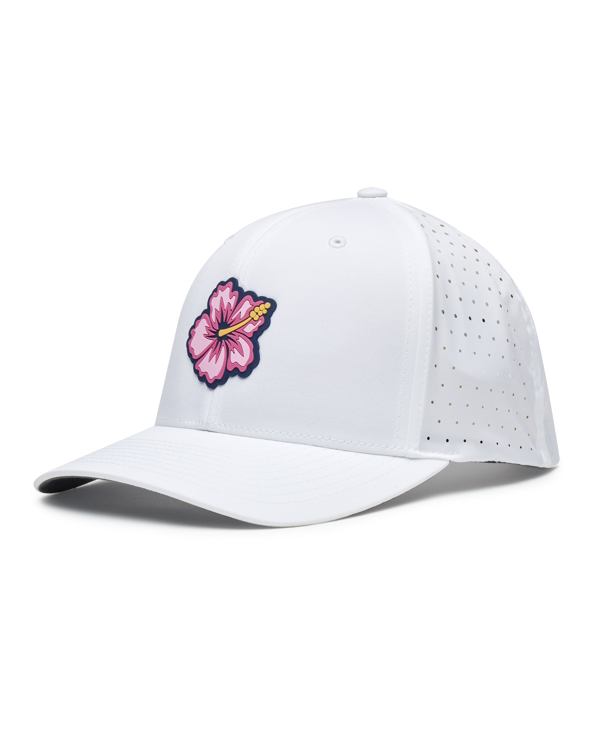 Hibiscus Hat - White
