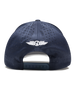 Allegiance Hat in Navy with perforated back panels, back view