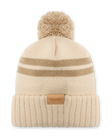 Stripe Beanie - Sand